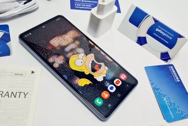 Xiaomi: Samsung Galaxy A53 5G, Б/у, 256 ГБ, цвет - Синий, 2 SIM