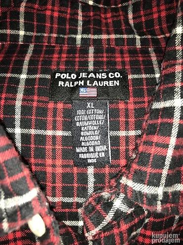 tamnoplava: Original Ralph Lauren kosulja XL ZIMSKA KOSULJA KARIRANA TOP Cena u — 2