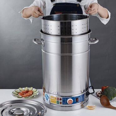 Кастрюли: Электро - кастрюля (Лапшеварка, макароноварка, паставарка) 40л at lalafo.kg — 9 Кастрюли: Электро - кастрюля (Лапшеварка, макароноварка, паставарка) 40л — 9