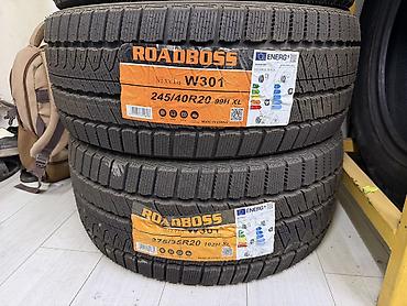 Шины 245 / 40 / R 20, Зима, Б/у, Комплект, Легковые, Китай, Roadboss