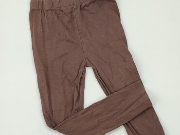 spodnie na szelkach dla dziewczynki: Legginsy dziecięce, 5-6 lat, 110/116, stan - Dobry