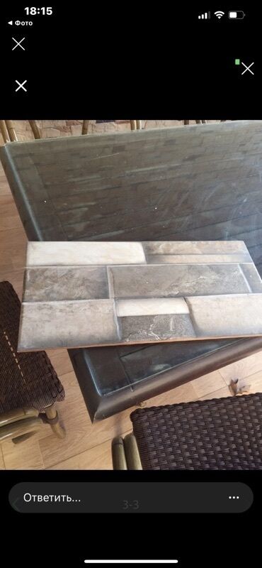 Taxta-şalban: Dekorativ divar kafeli – daş fakturalı mozaika görünüşlü panel -