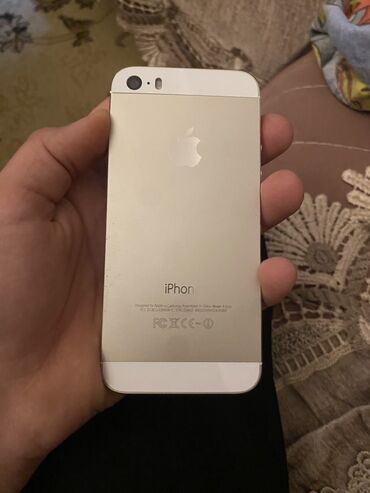apple 10: IPhone 5s, < 16 GB, Ağ, Zəmanət, Kredit, Qırıq