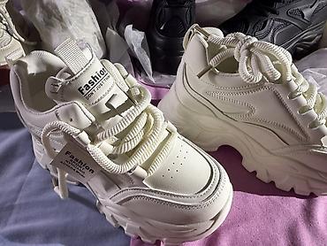 Кроссовки и спортивная обувь: Кроссовки, 37, Fashion, Новый, цвет - Белый, Самовывоз — 6