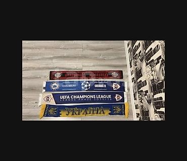 Текстиль: Məhsul: Futbol azarkeş şərfləri (komplekt) Təsvir: - Ümumi mövzu — 1