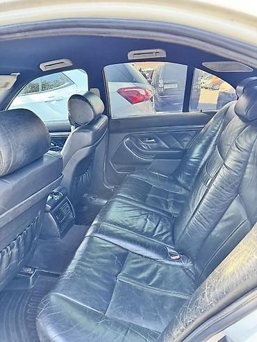 BMW: BMW 5 Series E39 sedan – ağ rəngdə. - Eksteryer: M paket üslublu — 13