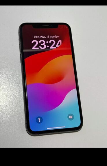 батарея iphone: IPhone Xs, Б/у, 64 ГБ, Черный, 75 %