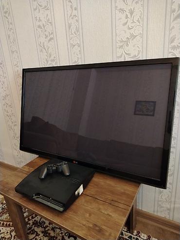 playstation 5 arenda: Sony PlayStation 3 (PS3) Slim + DualShock 3 gamepad + LG televizor — 3