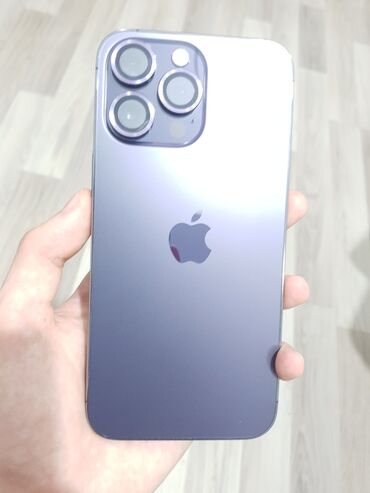 a 10 s: IPhone 14 Pro Max, 256 GB, Deep Purple