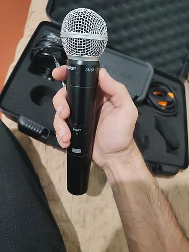 yaxa mikrofonu: İşlənmiş Radio Mikrofon Shure, Ünvandan götürmə — 1