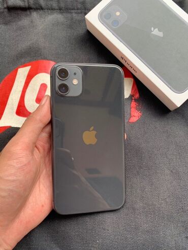i̇pone 6: IPhone 11, Черный, Face ID