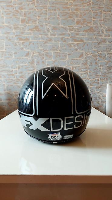 debilqe satisi: TƏCİLİ SATILIR motosiklet dəbilqəsi AFX FX-33 Ölçü: XS (54–55 sm) — 4