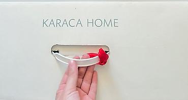 karaca home: Yeni rəng - Çəhrayı Pambıq Pled — 4