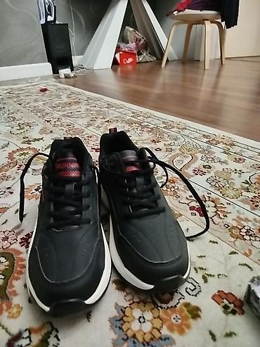 lining flex: Кроссовки для бега Running, черные с красными элементами и контрастной — 3