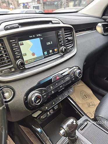 Kia: Kia Sorento – geniş və rahat krossover Xüsusiyyətlər və təchizat: - — 2