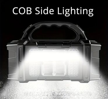 Digər alətlər: Günəş panelli LED+COB daşıma fənəri Ölçülər: - Uzunluq: 15.8 sm (6.22 — 5