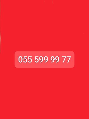 Nömrə: ( 055 ) ( 555999977 ), Yeni