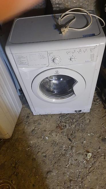 soyuducu 2 ci əl: Paltaryuyan maşın Indesit, 5 kq, İşlənmiş, Avtomat, Qurutmasız, Kredit yoxdur, Ünvandan götürmə — 1