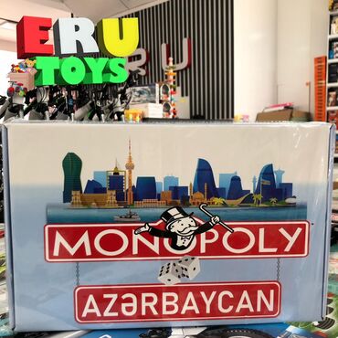 Monopoly Azerbaijan dilinde Azerbaijan seherleri be Azerbaijan pullari