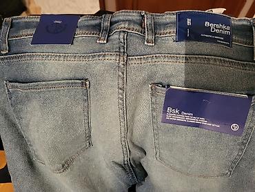 Kişi geyimləri: Cins şalvar, Bershka, M — 3