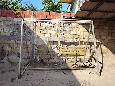 yellencek divan: Metall yelləncək dəsti – ikili - Karkas: möhkəm metal profildən — 1