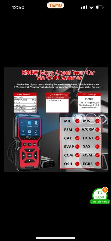 Diaqnostik avtomobil skanerləri: Avtomobil üçün diaqnostika cihazı özünüz vaxtı vaxtında avtomobilinize — 14
