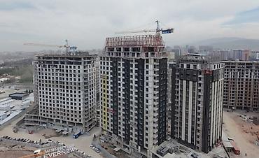 residence: 3 комнаты, 101 м², Асанбай мкр Элитка, 5 этаж, ПСО (под самоотделку) — 5