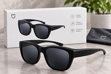 xiaomi glasses: Солнцезащитные очки очки, Унисекс, Прямоугольные, Линзы поляризованные, Новый — 1