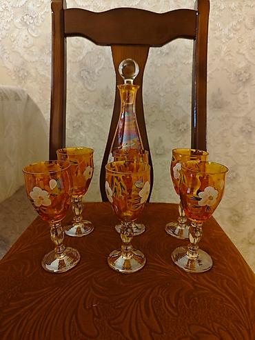Qab-qacaq və mətbəx ləvazimatları: Rəng - Narıncı, Şüşə, 6, 1 l, Çexiya — 2