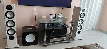 Zvučnici i stereo sistemi: Monitor Audio Silver RX8, elegantna bela klavir lak boja (za koju se — 11