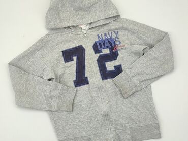 biała bluzka z długim rękawem: Sweatshirt, OVS kids, 8 years, 122-128 cm, condition - Good