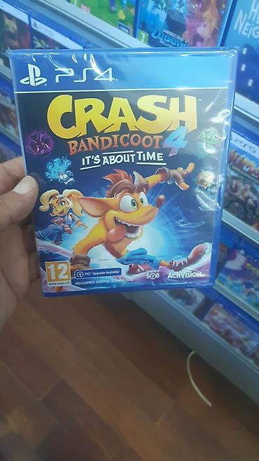 playstatio: PS4 oyun diski: Crash Bandicoot 4: It’s About Time - Platforma — 1