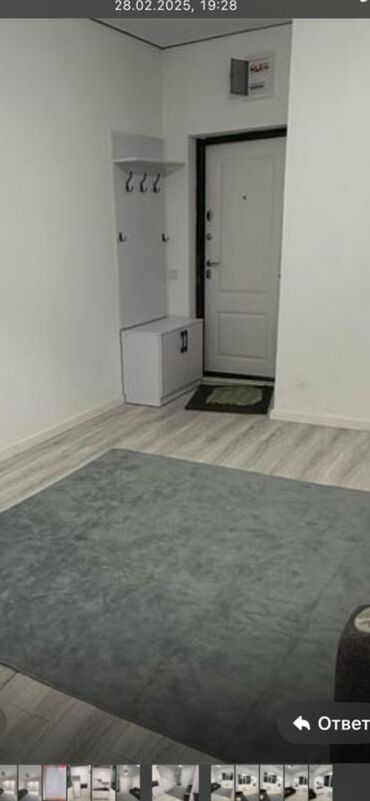 срочно продаётся 1 комнатная квартира в районе ошского рынка по улице молодая гвардия токтогула: 1 комната, 22 м², Индивидуалка, 1 этаж, Евроремонт