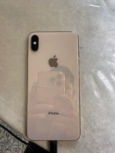 айфон 8 цена в бишкеке в цуме бу: IPhone Xs Max, Колдонулган, 64 ГБ, Алтын, 80 %