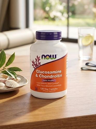 xitozan kapsul: 🇺🇸 ABŞ istehsalı – NOW Foods Glucosamine & Chondroitin 🌿💊 1968-ci — 1
