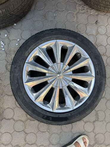 Диски: Литые Диски R 17 Hyundai, 1 шт, отверстий - 5, Б/у