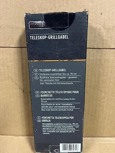 Sve za roštilj: Florabest teleskopska viljuška za roštilj - Prodluživa viljuška za — 17