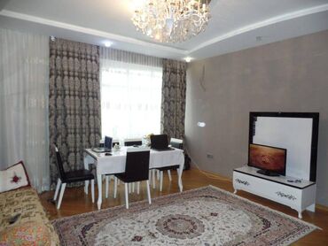 Uzunmüddətli kirayə mənzillər: Səbail rayonu Badamdar qəsəbəsində 17 mertebeli binanın 12-ci — 5