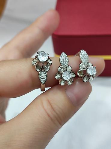 Серебряные наборы украшений: Набор украшений, Проба 925, Женские, Новый — 2