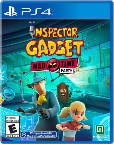PS5 (Sony PlayStation 5): Оригинальный диск!!! Inspector Gadget-Mad Time Party Метро-сити