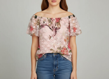 prześwitujące ubrania: Women's blouse, size S