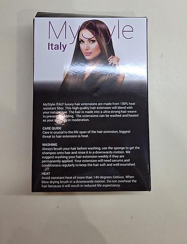 Perike i klipse: Ekstenzija rep – duga, ravna, crna (1b) - Tip: ekstenzija za kosu u — 12