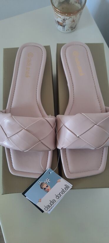 ženske čizme planika: Modne papuče, Claudia Donatelli, 40