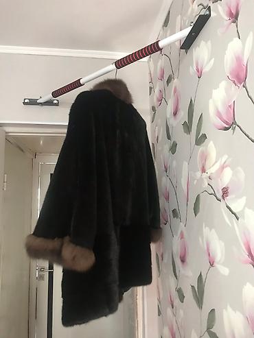 brand: Продаю шикарную норковую шубу, рукава и воротник соболь, брали за — 5