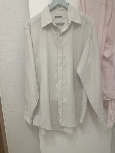 платья рубашки в полоску: Рубашка L (EU 40), XL (EU 42), цвет - Серый