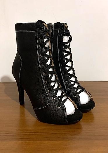 обувь новая: Профессиональные для танцев high heels (38 размер, 9 см каблук) — 1