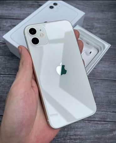 iphone китайский: IPhone 11, Новый, 128 ГБ, Белый, Наушники, Зарядное устройство, Коробка, 100 %