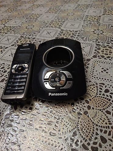 herbi telefon: Stasionar telefon Panasonic, Simsiz, İşlənmiş — 2