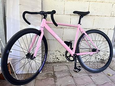 фикс pink: Шоссейный велосипед, Рама M (156 - 178 см), Новый — 4