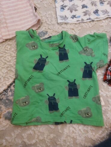 Cinslər və şalvarlar: Uşaq üçün denim şalvar dəsti - 4 fərqli model: 1) Tünd mavi, yarı — 34